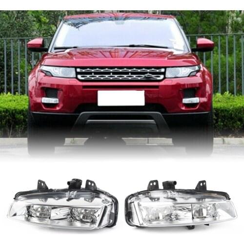 1Pair Car Front Bumper Fog Light LR026089 LR026090 For Land Rover Range Rover Evoque 2012 2013 2014 2015