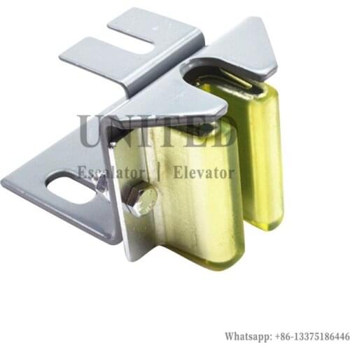20pcs Elevator Guide Shoe L110mm W80mm Hole Space 85mm W10mm/16mm