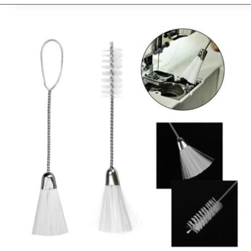 2pcs Double Ended Sewing Machine Cleaning Brush Dust Cleaning Brush Sewing Tool