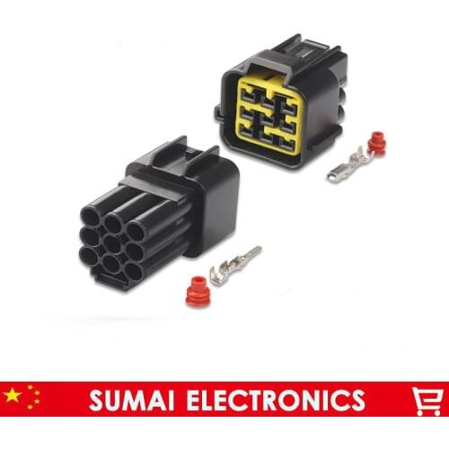 9 Pin/way 2.3mm Auto plug,9P car refit waterproof connector
