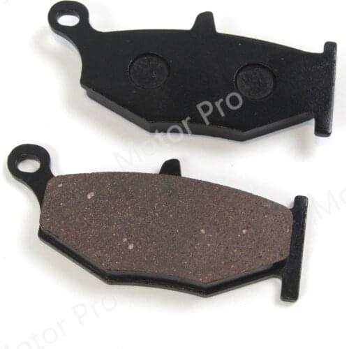 Motorcycle Accessories Organic Rear Brake Pads For SUZUKI GSR400 600 GSXR600 750 DL1000 V-Strom GSXR1000 GSX1300 Hayabusa B-King