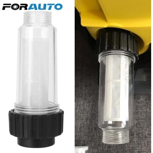 Water Filter High Pressure Washer Prevent dirt Plastic Machine Filter G 3/4'' For Karcher K2 K3 K4 K5 K6 K7 Connection Fitting