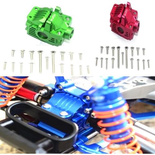 GPM ALUMINUM FRONT GEAR BOX TRAXXAS RUSTLER 4X4 VXL 67076-4 6881 RUS4012