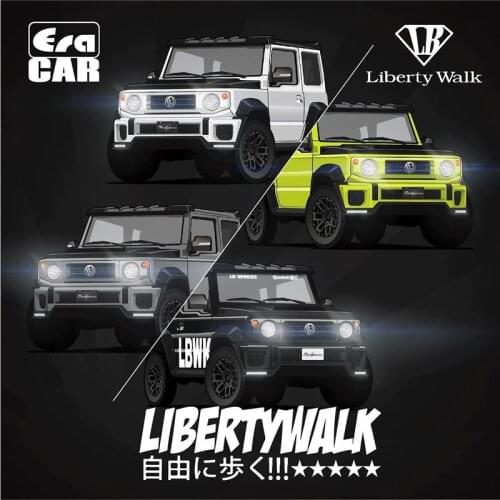 Era Car 1:64 LB Works Liberty Walk Suzuki G mini Jimny Diecast Model Car