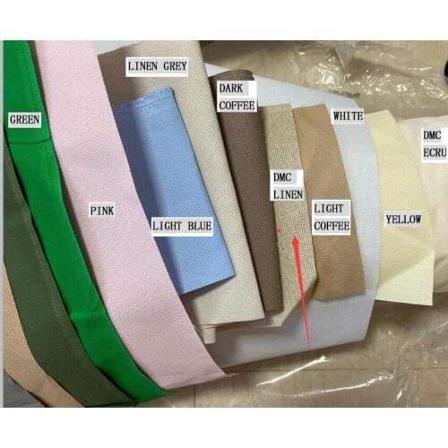 1th oneroom 14 Count (14 CT) 50X50cm Aida Cloth Cross Stitch Fabric linen aida Best Quality Free Shipping