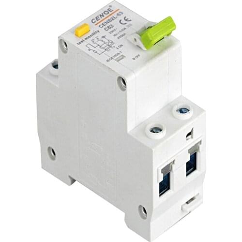Excellent elcb earth leakage circuit breaker residual breaker with excellent short circuit and overload leakage protection