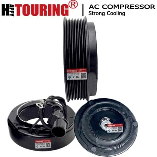 CAR AC Compressor Clutch For Ford Escape 2.3L MAZDA Tribute Mercury Mariner HS18 F500LM3AA01 5L8Z19703AA 5L8Z19V703DA 10345760