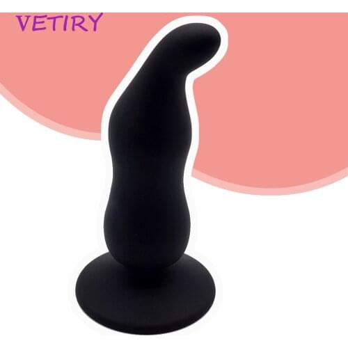 VETIRY Anal Plug Butt Plug Prostate Massager Sex Machine G-spot Silicone Anal Beads Adult Sex Toys For Woman Men Gay Masturbator