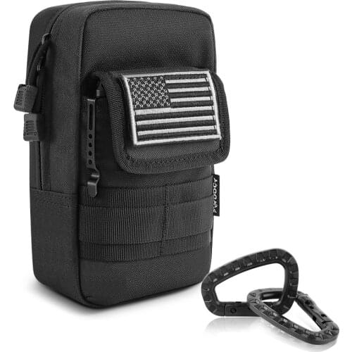 Tactical Molle Pouch Military Belt Waist Pack 1000D Men EDC Tool Bag Case Outdoor Mobile Phone Case Pack Hunting Accessory Bag