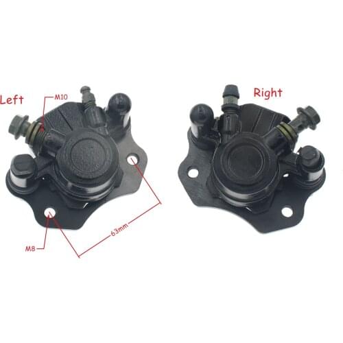 Rear Left Right Disc Brake Caliper for 50cc 70cc 90cc 110cc Chinese ATV Quad Go Kart Cart Buggy