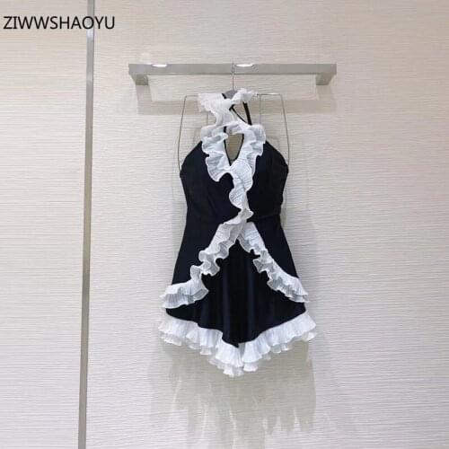 Ziwwshaoyu Fashion One-piece Swimwear