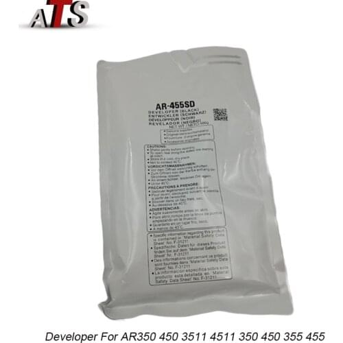 Photocopier Developer Powder For AR350 450 3511 4511 350 450 355 455 Toner Developer Powder copier parts