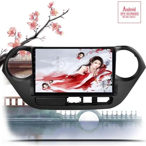 2.5D IPS Android 10.0 Car Radio Multimedia Player For Hyundai Grand I10 2013 2014 2015 2016 17 Audio Auto Video GPS Navigation