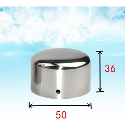 38mm 50mm Staircase Handrails Decorating Plug PVC Armrest Accessories Pipe Plug Fittings 10pcs