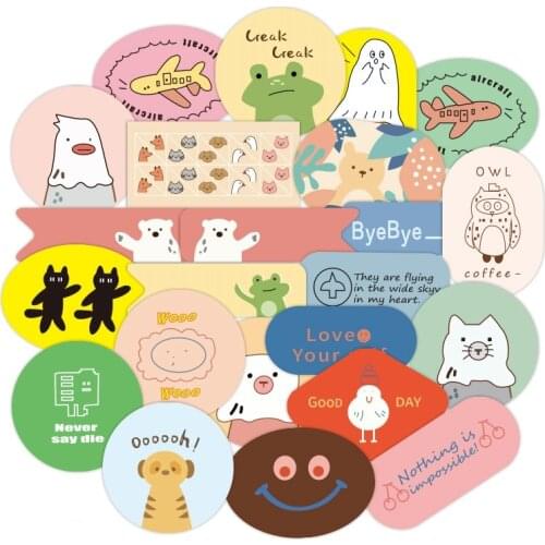 50Pcs Cartoon Cute Sticker Pack Laptop Skateboard Decal Notebook Car Guitar Luggage Waterproof Graffiti Book DIY Stikers Toys