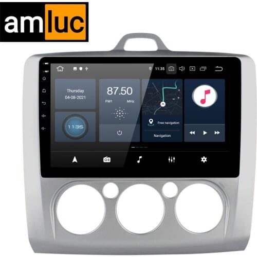 Android 10 For ford focus 2 Mk2 2004 2005 2006 2007 2008 2009 2010 2011 Car Radio Multimedia Video Player Navigation 2 din dvd