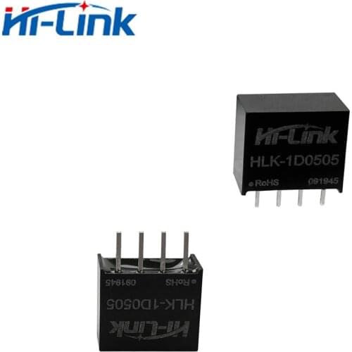 Free Ship 50pcs/lot HLK-1D0505 5V 200mA output DC DC Converter power supply