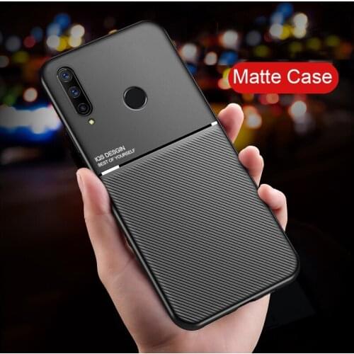 Coque For Huawei Honor 9X Case Global Matte PU Back Cover Soft Slicone Frame Phone Case For Huawei Honor 9X Premium Case Fundas
