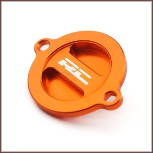 For KTM RC 200 390 RC200 RC390 2014 2015 2016 2017 Engine Oil Filter Cover Cap Motorcycle Accessories Orange