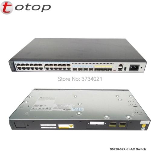 Huawei Quidway 4 SFP Port and 4 SFP+ Port 24 Port Gigabit Switch S5720-32X-EI-AC
