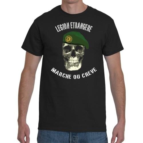 Foreign Legion T-shirt Hot Sale Shirt Summer Style Cool Shirts Funny Print T Shirts Tees Harajuku Streetwear