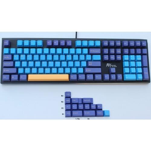 Double Shot OEM Profile Thick PBT Keycaps for MX Switches 61 63 64 84 87 96 108 GH60 GK61S GK64 FC980M Mechanical Keyboards