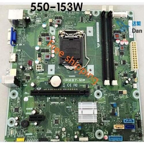 785304-001 For HP Pavilion 550-153W Desktop Motherboard 785304-501 IPM87-MP Mainboard 100%tested fully work