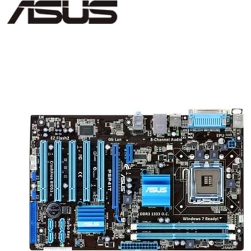 For Asus P5P41T Desktop Motherboard G41 Socket LGA 775 Q8200 Q8300 DDR3 Original Used Mainboard On Sale