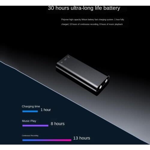 Mini Audio Recorder Voice Listening Device 8GB Voice Recorder Recording Pen