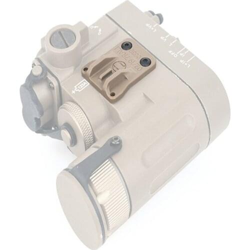 2pcs Tactical DBAL-D2 Assistant Sight Kit Nylon Hunting PEQ Laser Flashlight D2 Leaf Machine Sight Update Accessories