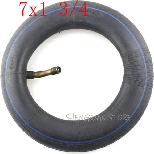NEWEST 2 pcs 7x 1 3/4 tire inner tube with a Bent Metal Valve Stem for electric scooter mini scooters Butyl tire inner tube