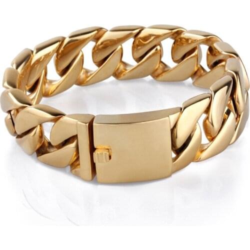 New stainless steel bracelet mens jewelry fashion titanium steel bracelet