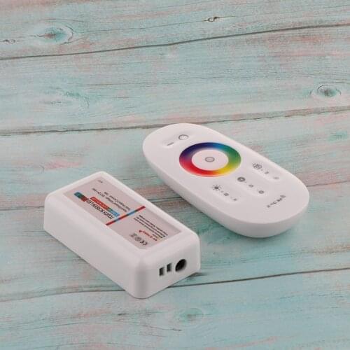 LED RF Wireless Remote RGB Lighting Touch Controller Switch
