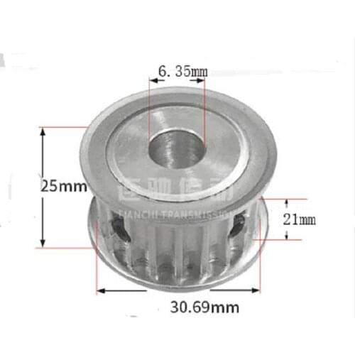 High quality 4pcs 20 teeth HTD5M Timing Pulley 20 tooth ARC fit width 20mm of HTD 5M S5M timing Belt Free shipping