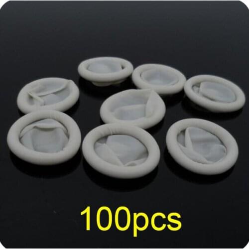 100Pcs Disposable Finger Sleeve For Smearing Water-proof Grease Tool For DIY RC Car/Boat/Airplane Models