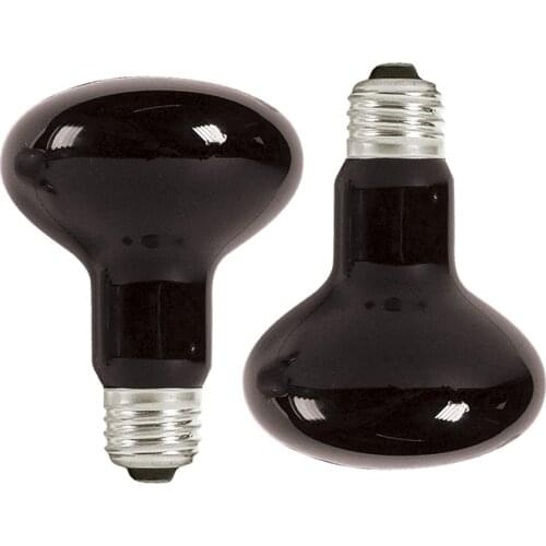 220-240V Night Heat Lamp Heating Infrared Bulb Moonlight Pet Light UVA Spot Lamp for Reptile and Amphibian PT-25220BLIN
