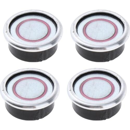 3pcs Micro Dynamic Microphone Cartridge Capsule Head 0.79in Dia For Pickup