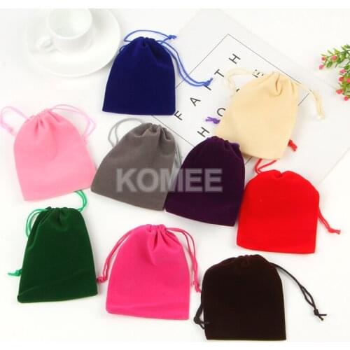15x20cm Large Velvet Gift Bag 50pcs/lot Cellphone Packaging Bags Jewelry Cosmetic Candy Storage Pouches Wholesale