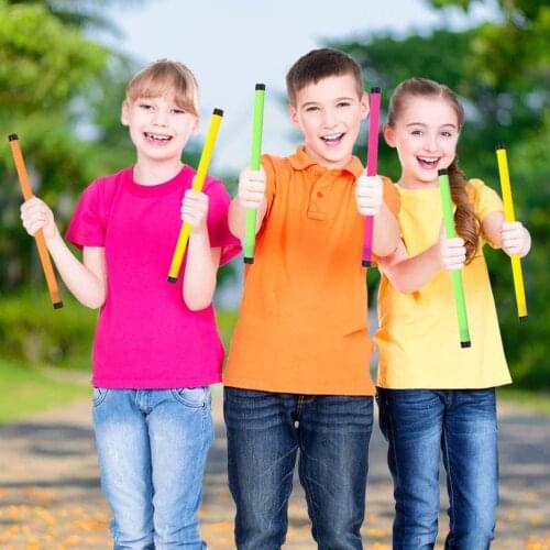 Childrens Novelty Sound Tube Toys Noise Tube Plastic Sound Tube Interesting Rocking Stick Making Musical Instrument Cube