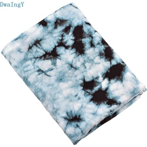 DwaIngY New Printed Poplin Cotton Fabric For Patchwork DIY,Quilting,Sewing Cloth Scarf Dress Shirt Skirt 50cmx140cm or 40x45cm