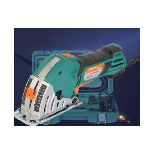 Woodworking Power Tools Metal Tiles Mini Cutting Machine Guide Electric Circular Saw Household Small Chainsaw Set PS7818MS