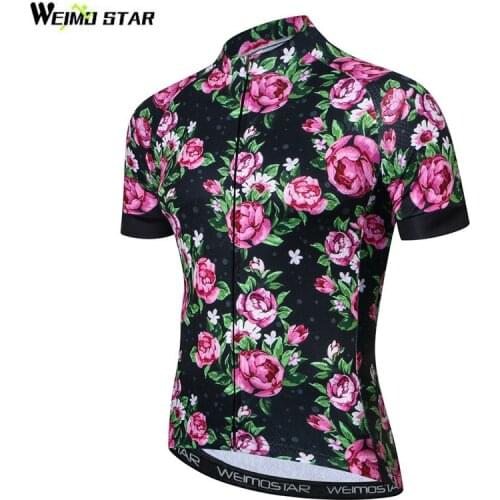Weimostar Bike Team Racing Cycling Jersey Shirt Summer MTB Bicycle Cycling Clothing Breathable Road Bike Jersey Maillot Ciclismo