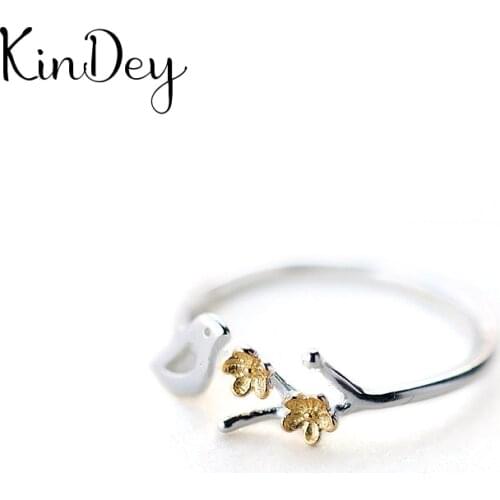 Personality Punk Vintage Bird Rings For Women Men Resizable Size Rings Fashion Trendy Boho Jewelry