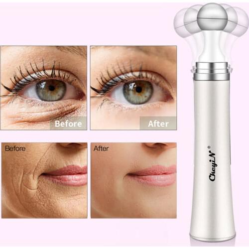 CkeyiN Mini Eye Lips Care Massager Beauty Anti Wrinkle Electric Vibration Face Skin Lifting Eye Bags Dark Circles Removal Device