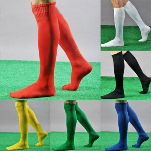 Men Kids Sport Football Soccer Long Socks Hot Sale Male Over Knee High Sock Baseball Hockey Outdoor Soccer Long Sock All Seasons