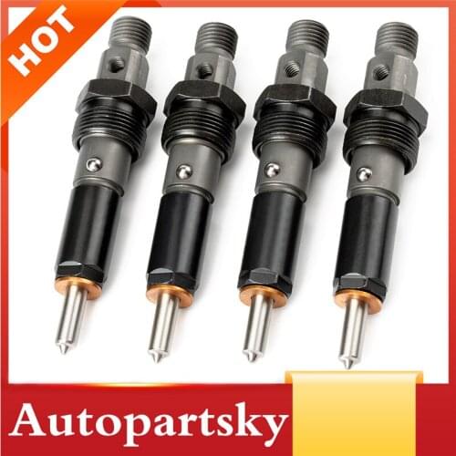 Set Of 4 PCS Diesel Fuel Injectors Nozzle OEM # KDAL59P6 for Cummins for Dodge Ram Auto Diesel Part 3932123 3802689 4928990