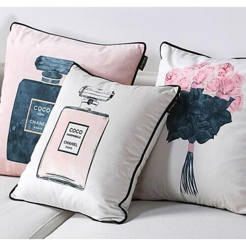 Romantic Pillow Cushion Cover Housse De Coussin Christmas Decorations For Home Luxury Decorative Pillows Cute Cushions Covers