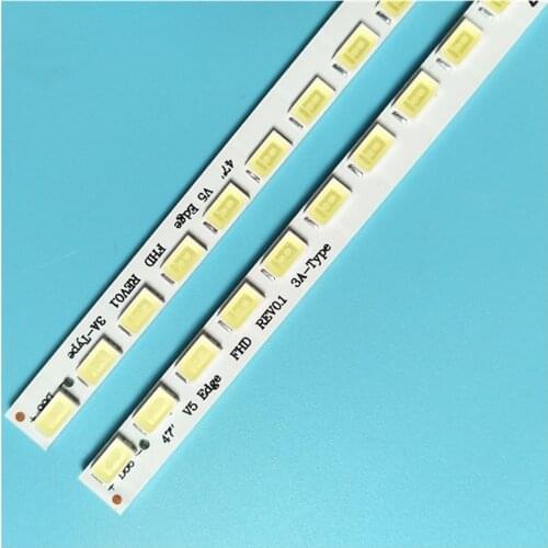 LED Strips 66leds for LG 47'' V5 Edge FHD REV 0.1 3A 3B-type 6920L-0089B 6920L-0089A 47E70RG LE47A300N 47LE5900 LC470EUH SC A1