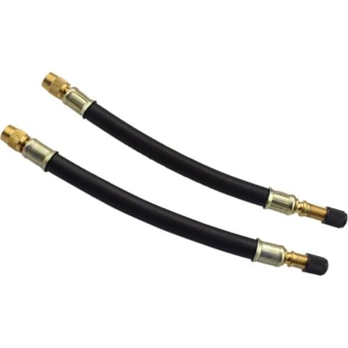 1 Pair 180mm Car Wheels Valve Stems Tyre Valve Extensions Tube Adapter Universal Valve Stem Extender Pipe Truck Van Lorry