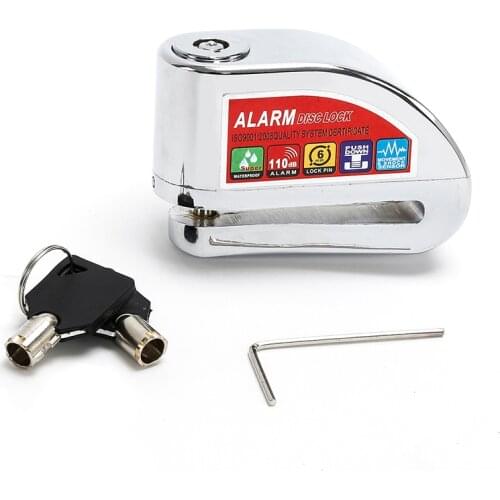 Scooter Bike Bicycle Motorcycle Safety Disc Brake Rotor Lock Electronic Alarm